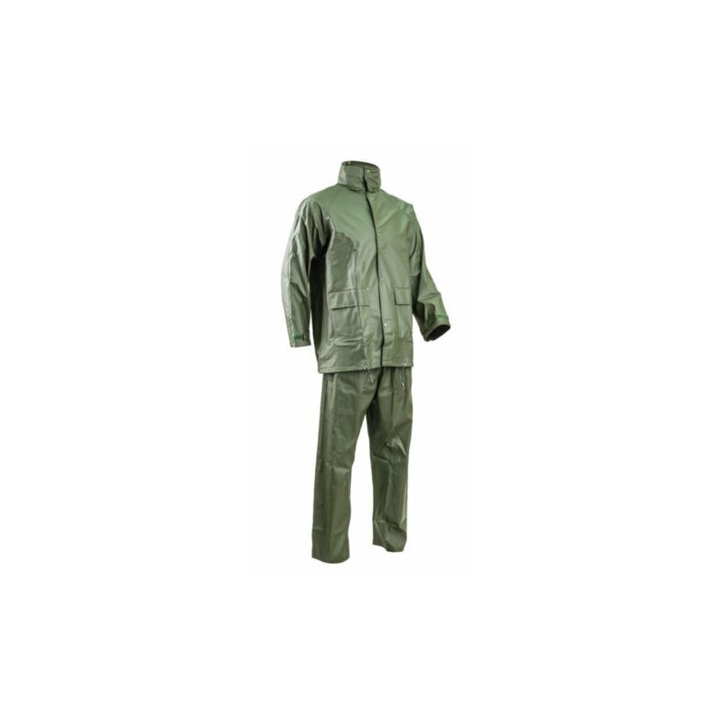 ENSEMBLE DE PLUIE DIFLEX VERT Jersey Polyamide Enduit