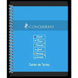 Cahier de texte seyès 124 pages