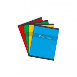 Cahier 24*32 cm - grands carreaux - 192 pages