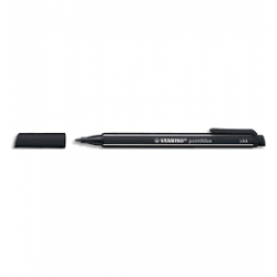 Feutre PointMax noir pointe moyenne STABILO