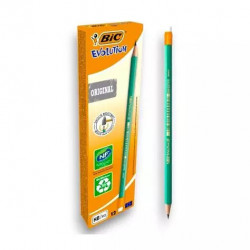 Boîte de 12 crayons HB EVOLUTION BIC