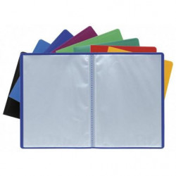 PROTEGE-DOCUMENTS CHROMALINE 160 VUES EXACOMPTA - COLORIS VIFS ALEATOIRES