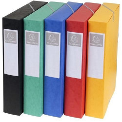 BOÎTE DE CLASSEMENT EXABOX DOS 6 CM 24 × 32 CM – EXACOMPTA
