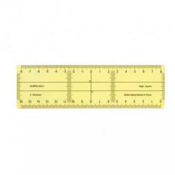 Réquerre en plastique incassable souple 21 x 6 cm