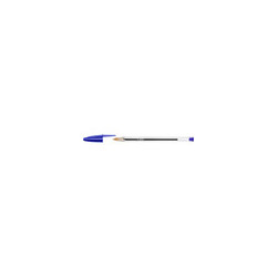 Stylo bille BIC CRISTAL - pointe moyenne - bleu /rouge/vert/noir